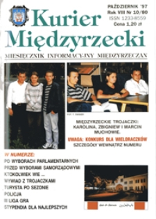 Kurier Międzyrzecki. Miesięcznik Informacyjny Międzyrzeczan, nr 10 (październik 1997 r.)