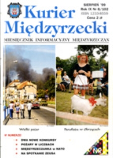 Kurier Międzyrzecki. Miesięcznik Informacyjny Międzyrzeczan, nr 8 (sierpień 1999 r.)