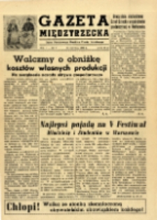 Gazeta Międzyrzecka: Organ Powiatowego Frontu Narodowego, nr 4 (22 czerwca 1955 r.)