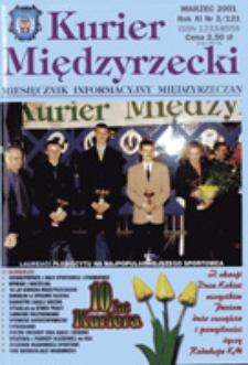 Kurier Międzyrzecki. Miesięcznik Informacyjny Międzyrzeczan, nr 3 (marzec 2001 r.)