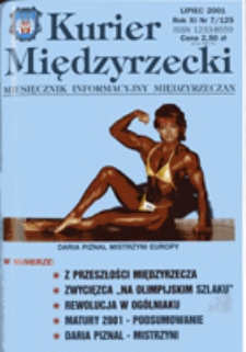 Kurier Międzyrzecki. Miesięcznik Informacyjny Międzyrzeczan, nr 7 (lipiec 2001 r.)
