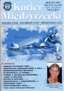 Kurier Międzyrzecki. Miesięcznik Informacyjny Międzyrzeczan, nr 12 (grudzień 2001 r.)