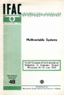 Multivariable Systems = Układy wieloparametrowe (48)