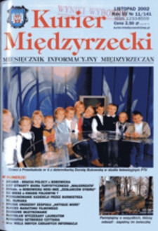 Kurier Międzyrzecki. Miesięcznik Informacyjny Międzyrzeczan, nr 11 (listopad 2002 r.)