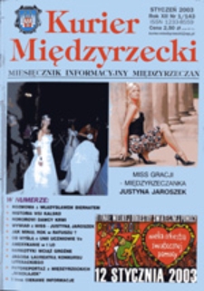 Kurier Międzyrzecki. Miesięcznik Informacyjny Międzyrzeczan, nr 1 (styczeń 2003 r.)