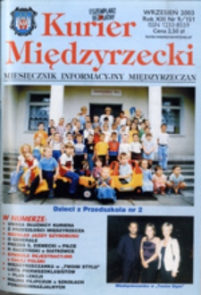 Kurier Międzyrzecki. Miesięcznik Informacyjny Międzyrzeczan, nr 9 (wrzesień 2003 r.)