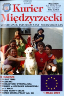 Kurier Międzyrzecki. Miesięcznik Informacyjny Międzyrzeczan, nr 5 (maj 2004 r.)