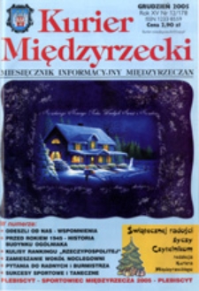 Kurier Międzyrzecki. Miesięcznik Informacyjny Międzyrzeczan, nr 12 (grudzień 2005 r.)