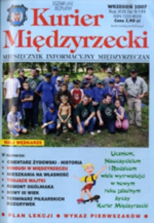 Kurier Międzyrzecki. Miesięcznik Informacyjny Międzyrzeczan, nr 9 (wrzesień 2007 r.)