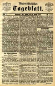 Niederschlesisches Tageblatt, no 17 (Grünberg i. Schl., Freitag, den 20. Januar 1893)