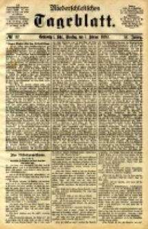 Niederschlesisches Tageblatt, no 32 (Grünberg i. Schl., Dienstag, den 7. Februar 1893)