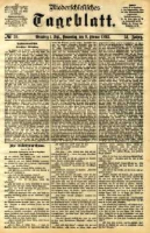 Niederschlesisches Tageblatt, no 34 (Grünberg i. Schl., Donnerstag, den 9. Februar 1893)