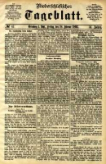 Niederschlesisches Tageblatt, no 47 (Grünberg i. Schl., Freitag, den 24. Februar 1893)