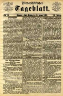 Niederschlesisches Tageblatt, no 50 (Grünberg i. Schl., Dienstag, den 28. Februar 1893)