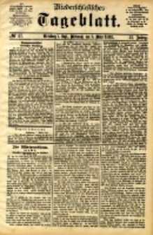 Niederschlesisches Tageblatt, no 57 (Grünberg i. Schl., Mittwoch, den 8. März 1893)