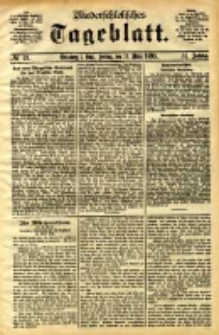 Niederschlesisches Tageblatt, no 59 (Gr&uuml;nberg i. Schl., Freitag, den 10. M&auml;rz 1893)