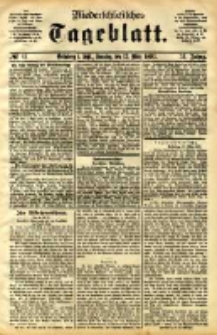 Niederschlesisches Tageblatt, no 61 (Grünberg i. Schl., Sonntag, den 12. März 1893)