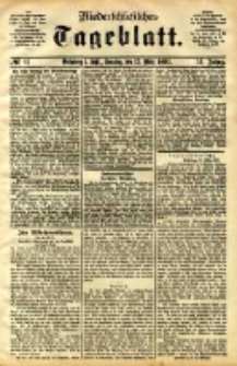 Niederschlesisches Tageblatt, no 61 (Grünberg i. Schl., Sonntag, den 12. März 1893)