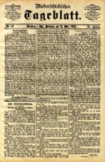 Niederschlesisches Tageblatt, no 69 (Grünberg i. Schl., Mittwoch, den 22. März 1893)