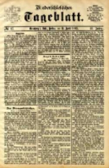 Niederschlesisches Tageblatt, no 87 (Grünberg i. Schl., Freitag, den 14. April 1893)