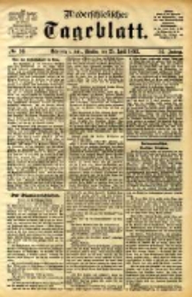 Niederschlesisches Tageblatt, no 96 (Grünberg i. Schl., Dienstag, den 25. April 1893)