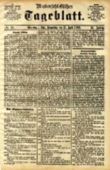 Niederschlesisches Tageblatt, no 98 (Grünberg i. Schl., Donnerstag, den 27. April 1893)