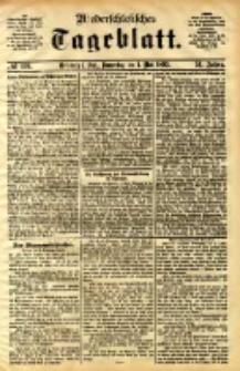 Niederschlesisches Tageblatt, no 104 (Grünberg i. Schl., Donnerstag, den 4. Mai 1893)