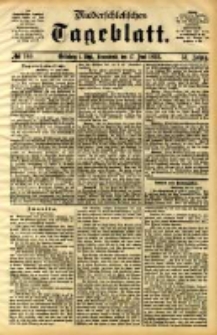 Niederschlesisches Tageblatt, no 140 (Grünberg i. Schl., Sonnabend, den 17. Juni 1893)