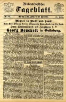 Niederschlesisches Tageblatt, no 145 (Grünberg i. Schl., Freitag, den 23. Juni 1893)