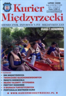 Kurier Międzyrzecki. Miesięcznik Informacyjny Międzyrzeczan, nr 7 (lipiec 2008 r.)