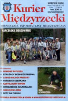 Kurier Międzyrzecki. Miesięcznik Informacyjny Międzyrzeczan, nr 8 (sierpień 2008 r.)