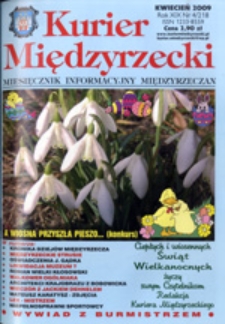 Kurier Międzyrzecki. Miesięcznik Informacyjny Międzyrzeczan, nr 4 (kwiecień 2009 r.)