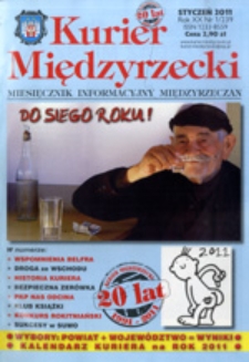 Kurier Międzyrzecki. Miesięcznik Informacyjny Międzyrzeczan, nr 1 (styczeń 2011 r.)