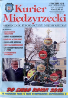 Kurier Międzyrzecki. Miesięcznik Informacyjny Międzyrzeczan, nr 1 (styczeń 2013 r.)