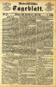 Niederschlesisches Tageblatt, no 152 (Grünberg i. Schl., Sonnabend, den 1. Juli 1893)