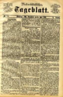 Niederschlesisches Tageblatt, no 164 (Grünberg i. Schl., Sonnabend, den 15. Juli 1893)