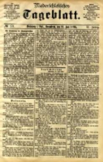 Niederschlesisches Tageblatt, no 170 (Grünberg i. Schl., Sonnabend, den 22. Juli 1893)