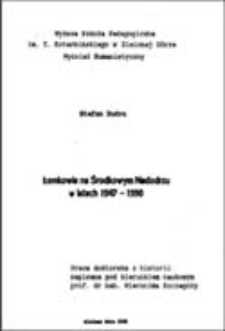 Łemkowie na Środkowym Nadodrzu w latach 1947-1990