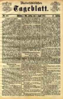 Niederschlesisches Tageblatt, no 181 (Grünberg i. Schl., Freitag, den 4. August 1893)