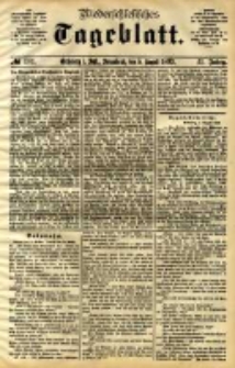 Niederschlesisches Tageblatt, no 182 (Grünberg i. Schl., Sonnabend, den 5. August 1893)