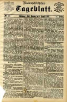 Niederschlesisches Tageblatt, no 184 (Grünberg i. Schl., Dienstag, den 8. August 1893)