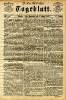 Niederschlesisches Tageblatt, no 186 (Grünberg i. Schl., Donnerstag, den 10. August 1893)