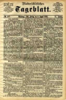 Niederschlesisches Tageblatt, no 187 (Grünberg i. Schl., Freitag, den 11. August 1893)