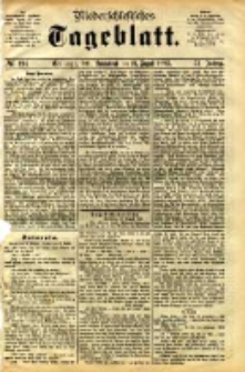 Niederschlesisches Tageblatt, no 194 (Grünberg i. Schl., Sonnabend, den 19. August 1893)