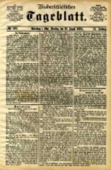 Niederschlesisches Tageblatt, no 202 (Grünberg i. Schl., Dienstag, den 29. August 1893)