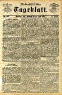 Niederschlesisches Tageblatt, no 203 (Grünberg i. Schl., Mittwoch, den 30. August 1893)