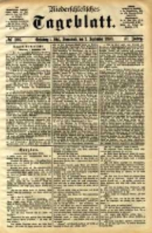 Niederschlesisches Tageblatt, no 206 (Grünberg i. Schl., Sonnabend, den 2. September 1893)
