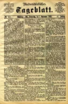 Niederschlesisches Tageblatt, no 210 (Grünberg i. Schl., Donnerstag, den 7. September 1893)