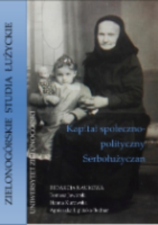 Kapitał społeczno-polityczny Serbołużyczan