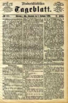 Niederschlesisches Tageblatt, no 212 (Grünberg i. Schl., Sonnabend, den 9. September 1893)